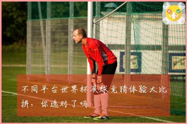 不同平台世界杯滚球竞猜体验大比拼，你选对了吗